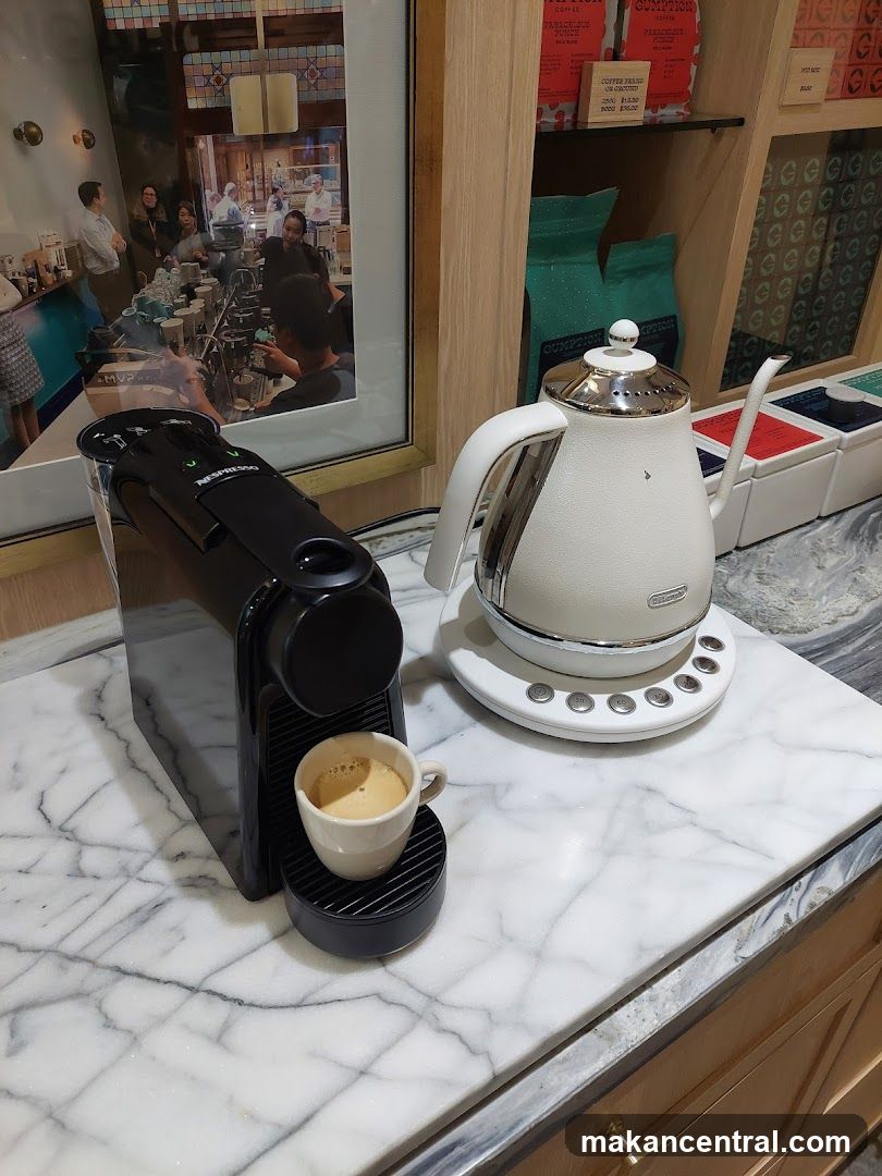 Coffee Station Interior