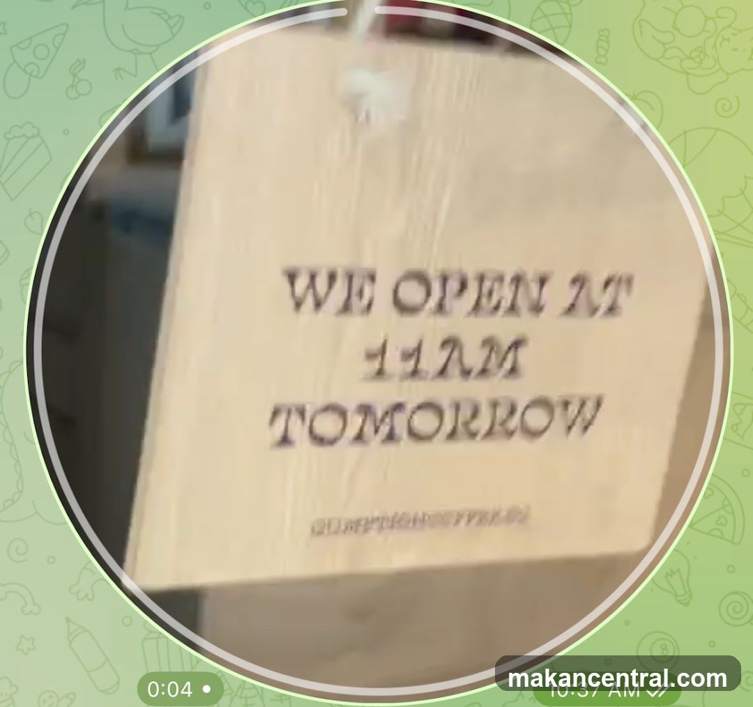 Signage on cardboard box