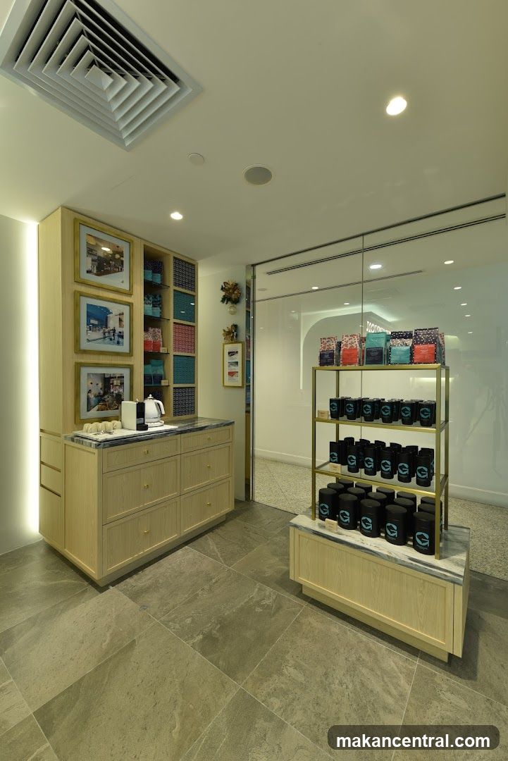 Interior retail space