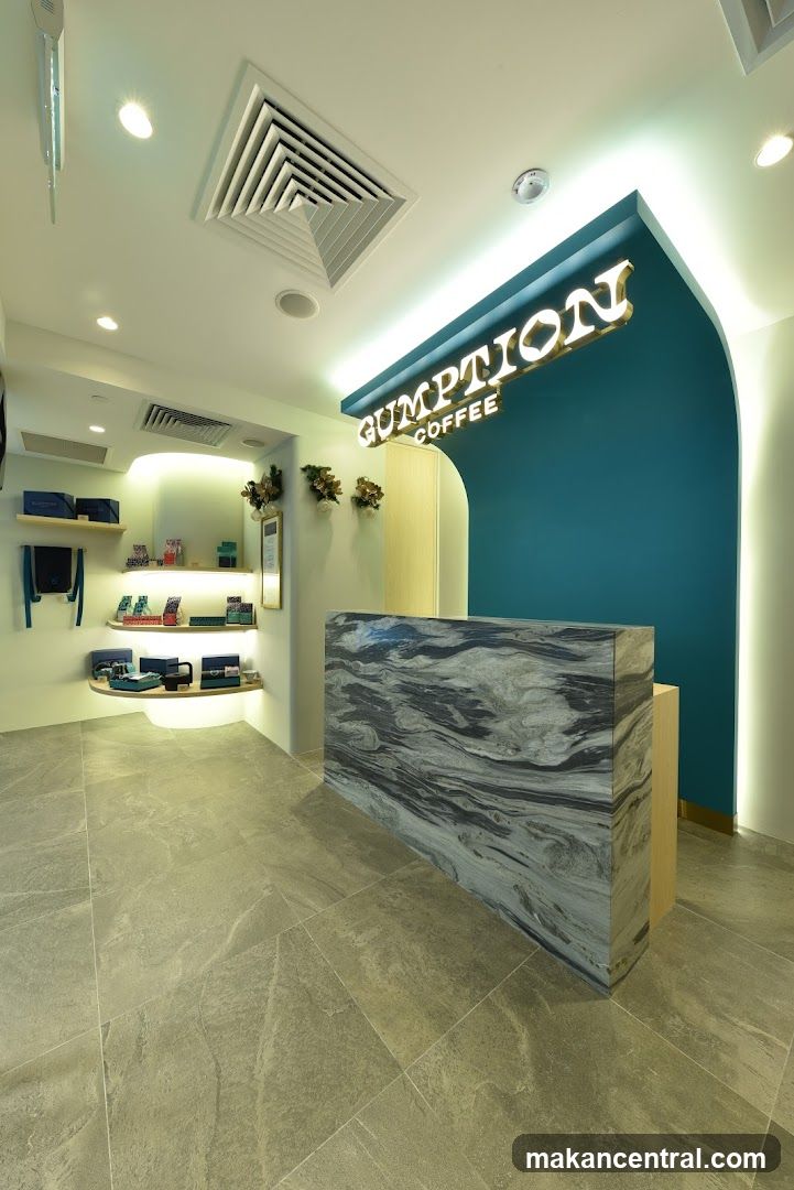 Gumption Coffee Interior