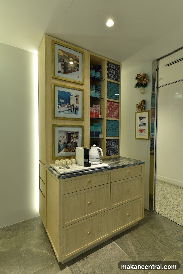 Interior Cabinet Area