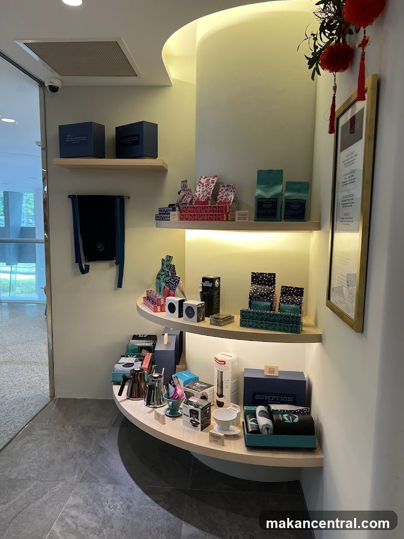 Interior display area