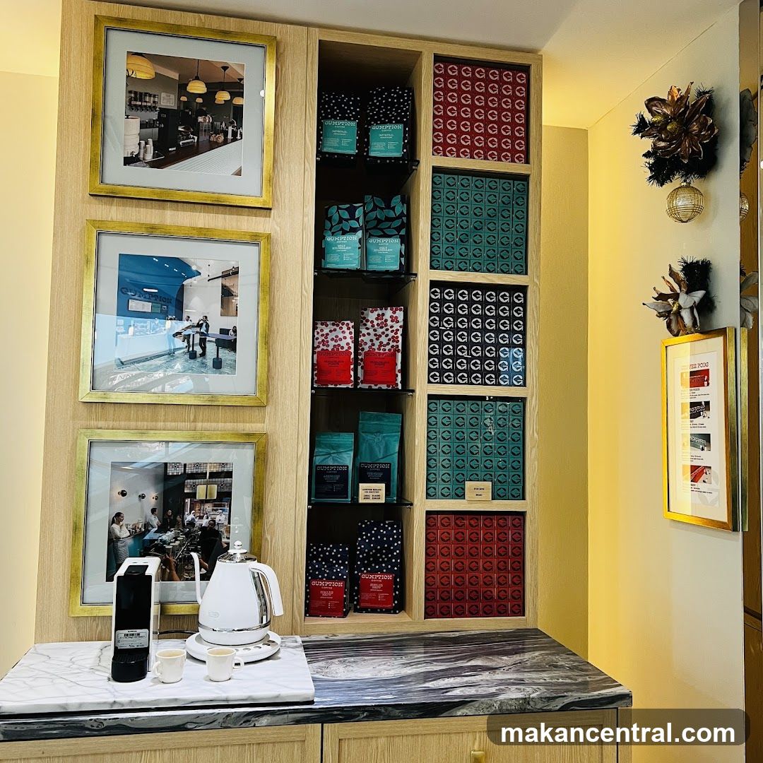 Interior Coffee Shop Display