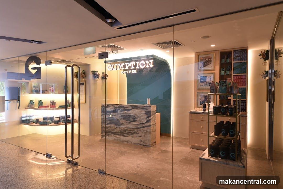 Gumption Coffee Storefront Interior