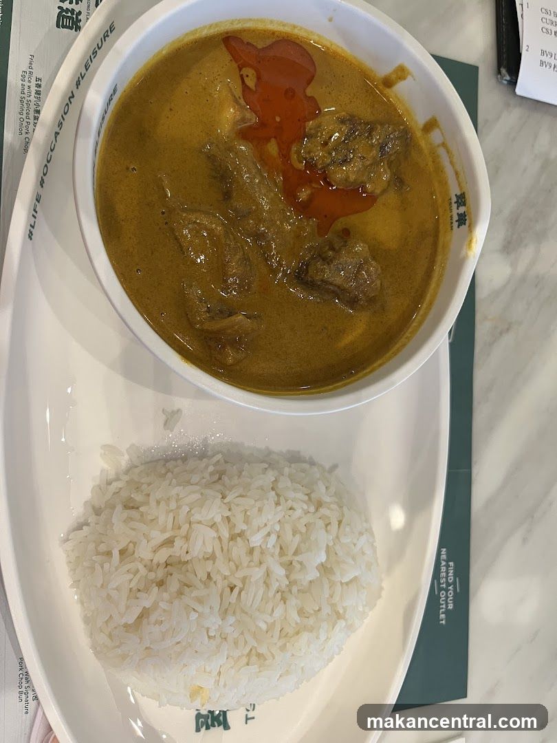 Food served in a bowl with rice