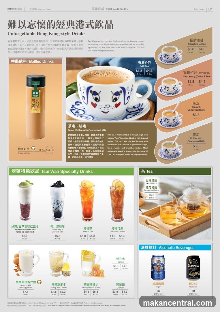 Tsu Wai Wah Daily Menu