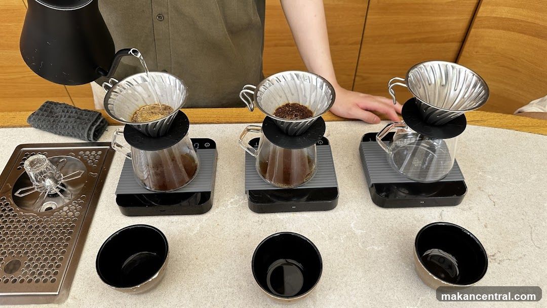 Coffee Brewing Setup