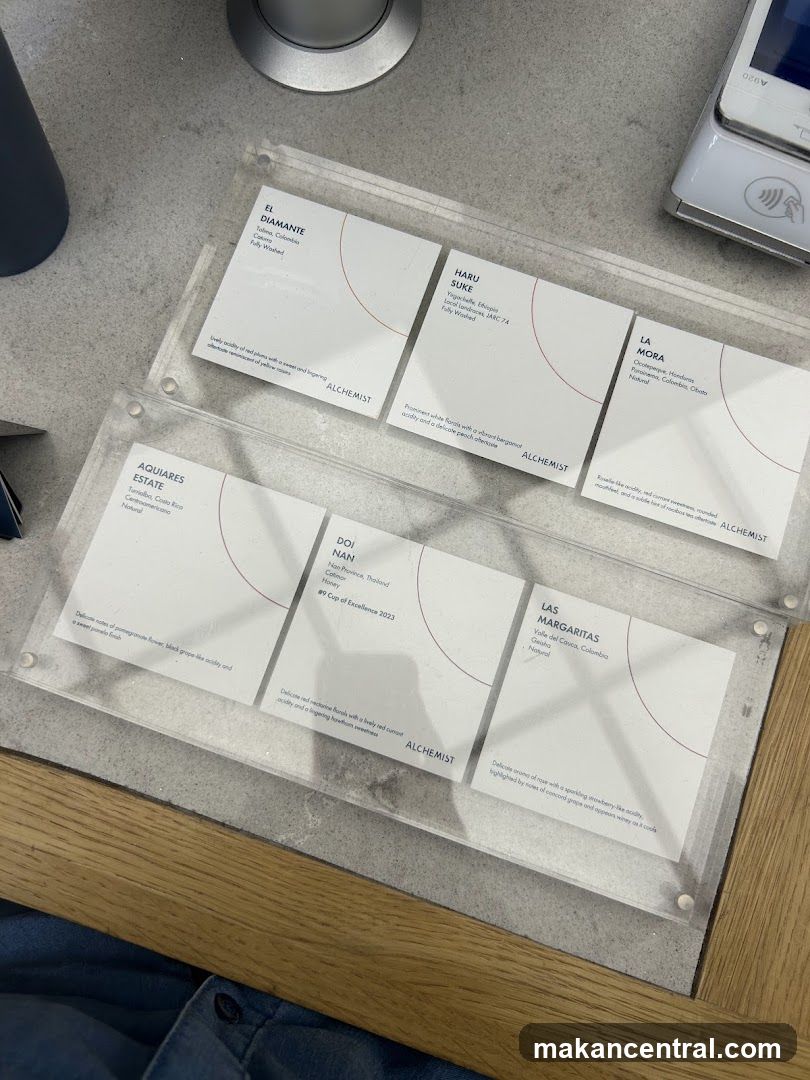 Coffee Roast Selection Cards