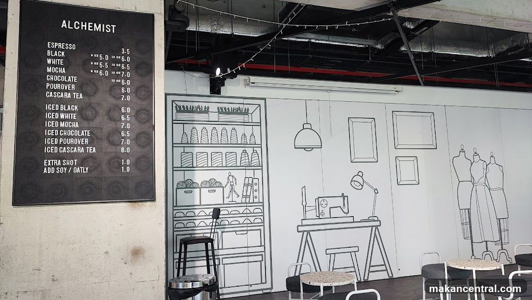 Alchemist Coffee Menu