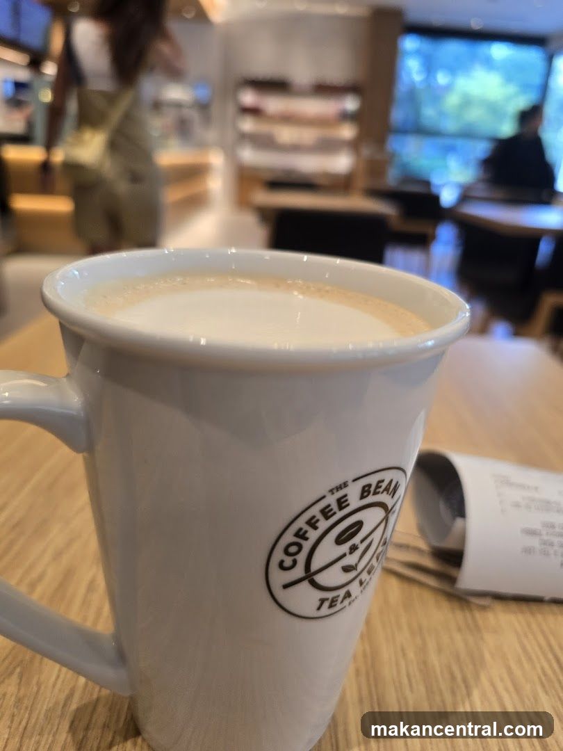 Coffee Mug in Café Interior