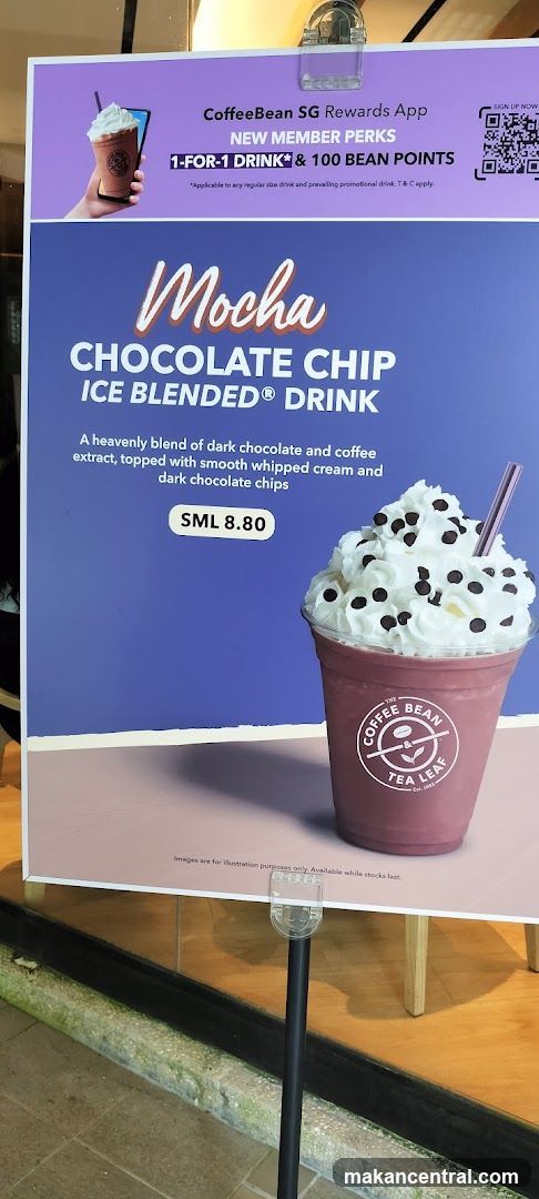 CoffeeBean Tea Leaf promotional poster