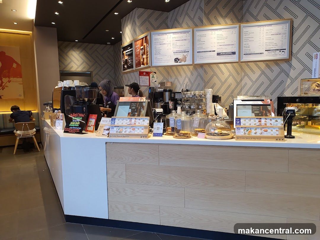 Coffee Shop Interior Counter Area