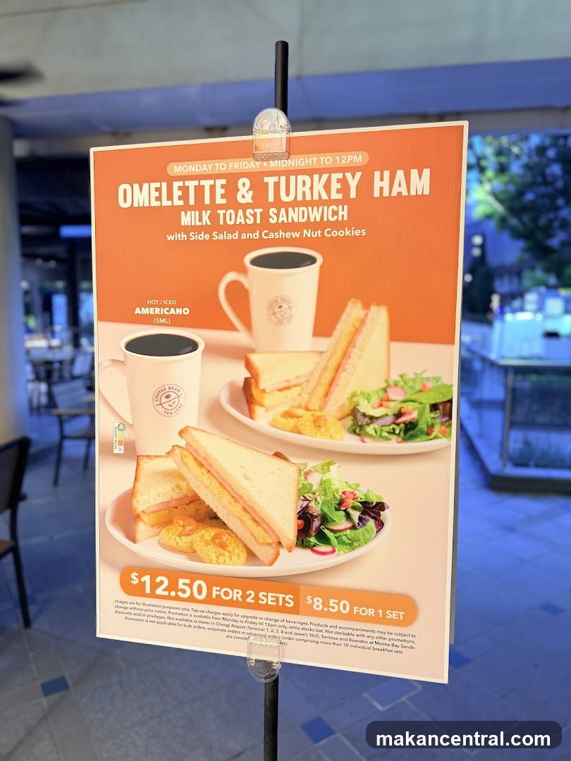Promotional Poster for Breakfast Set