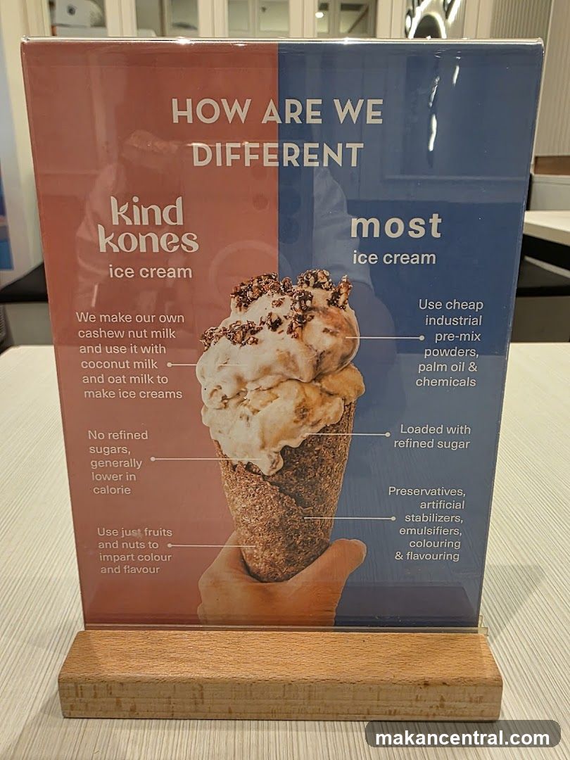 Ice Cream Comparison Sign