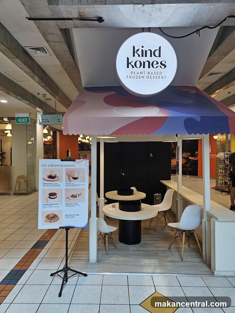 Kind Kones Plant-Based Frozen Dessert Shop Front