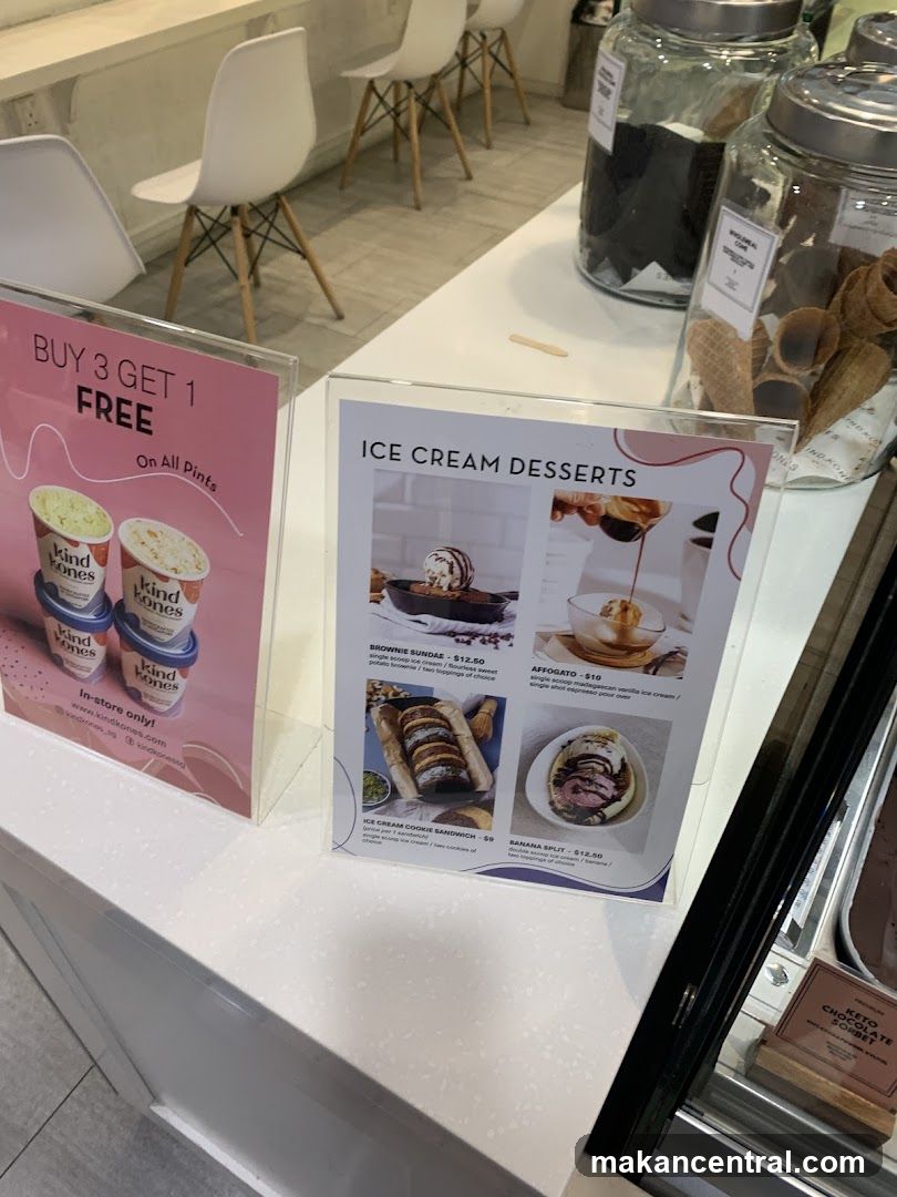 Ice Cream Shop Counter Display