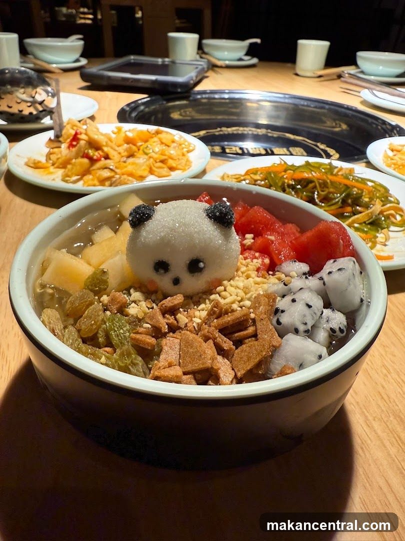 Dining Table with Food