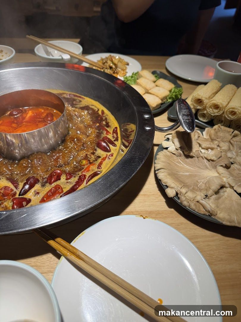 Hot Pot Dining Scene