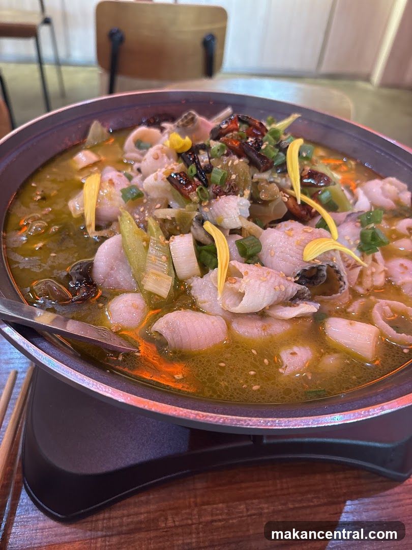 Food Dish in Restaurant Interior