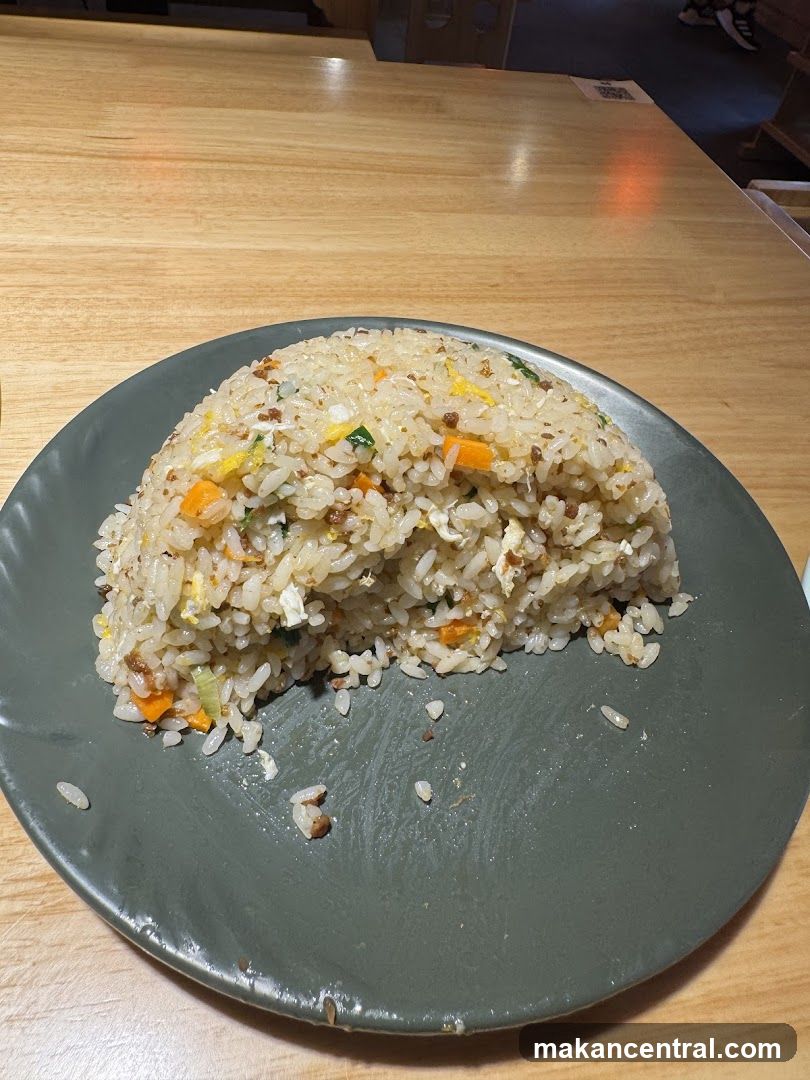 Fried Rice on Plate