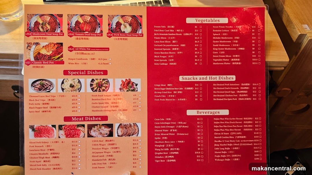 Restaurant Menu