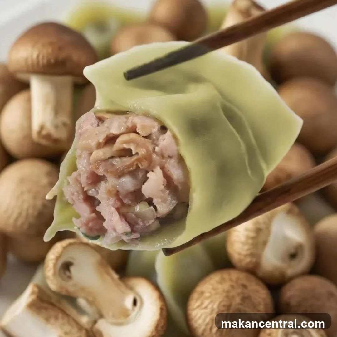 Mushroom Dumplings