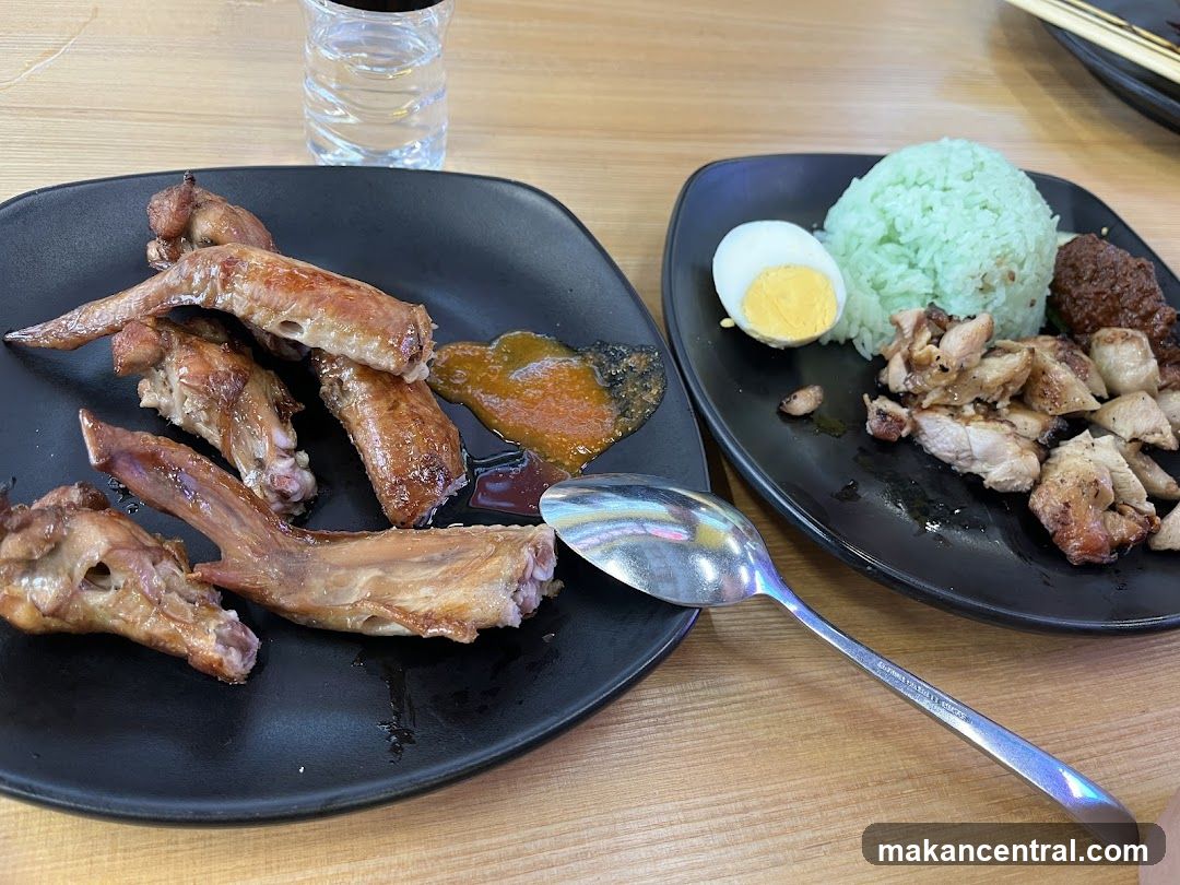 Food served at a restaurant