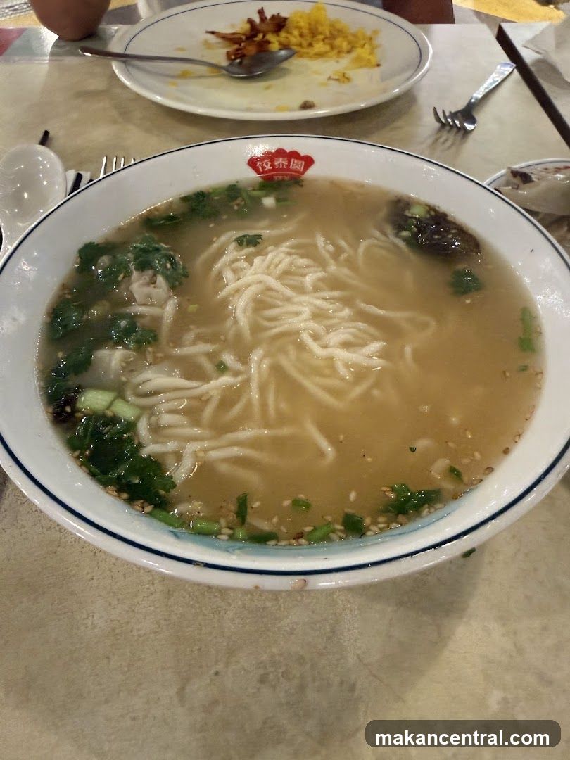 Bowl of Noodle Soup