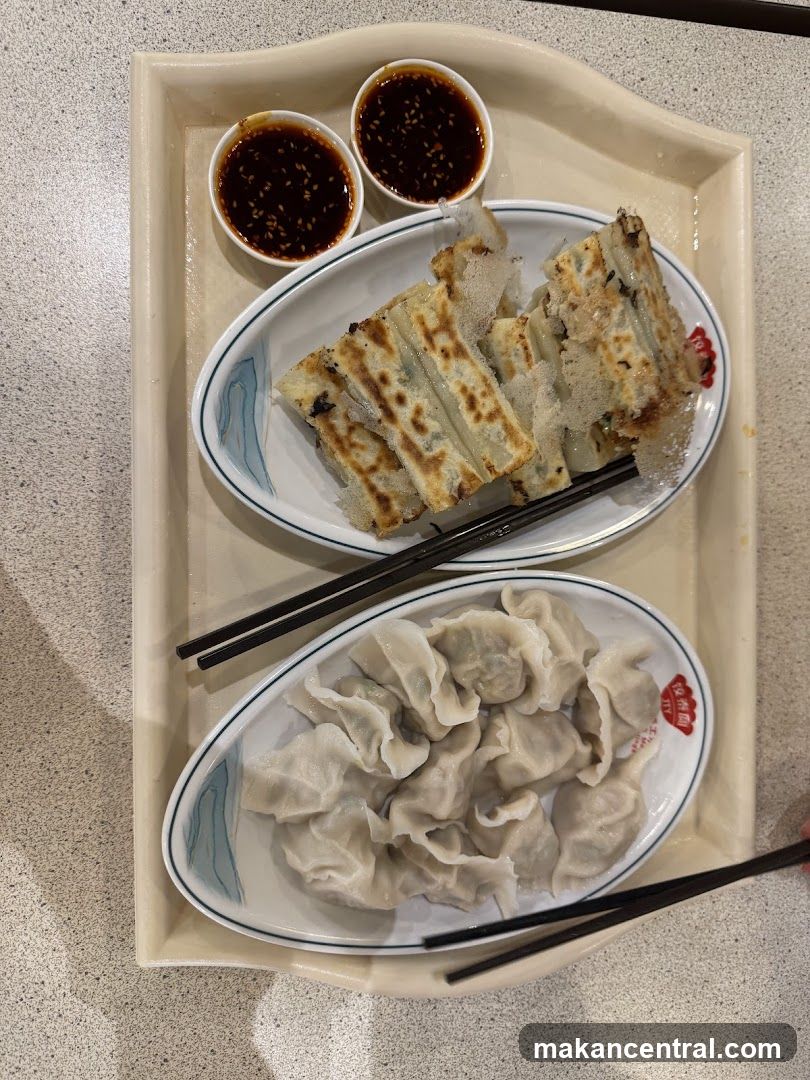 Food served on tray
