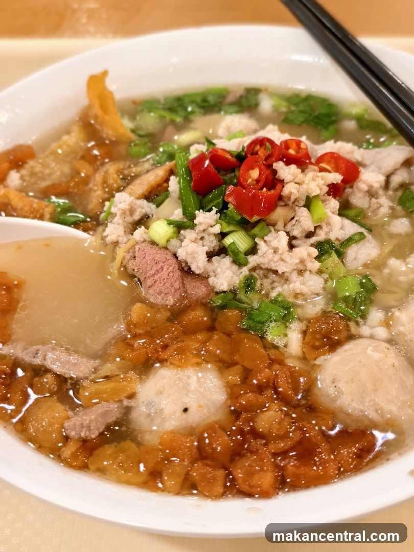 Close-up of a bowl of soup
