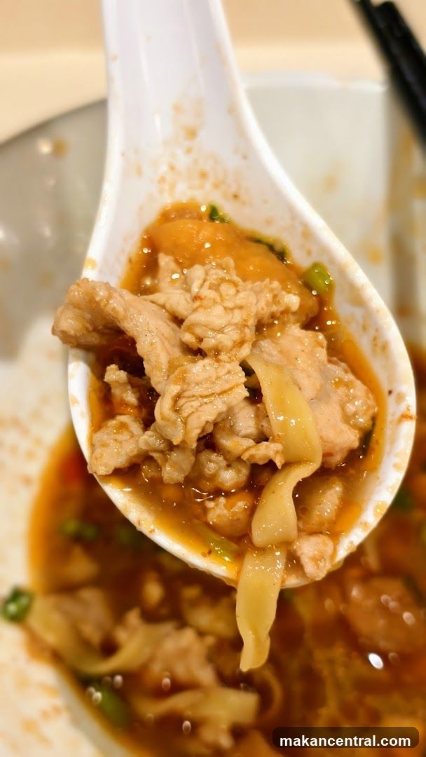 Close-up of noodle dish