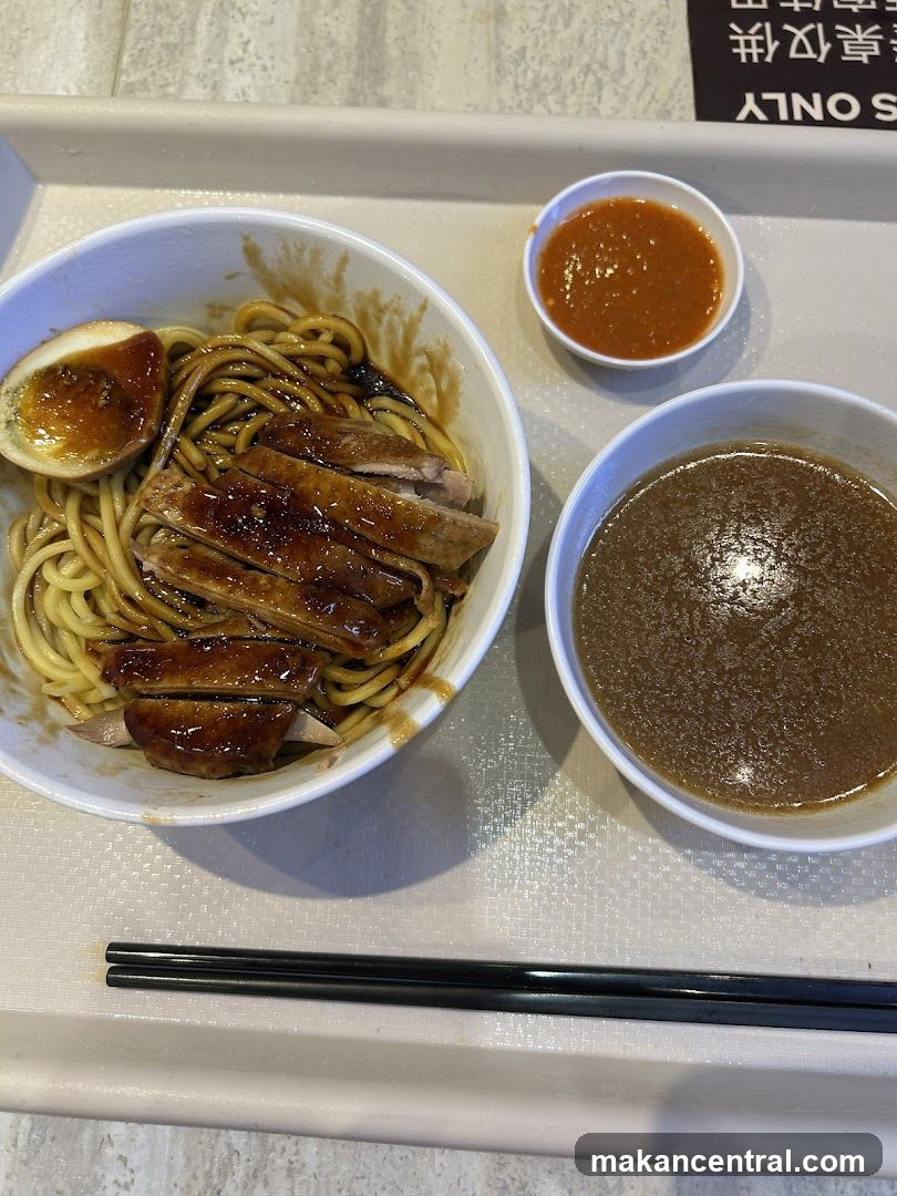 Food on tray