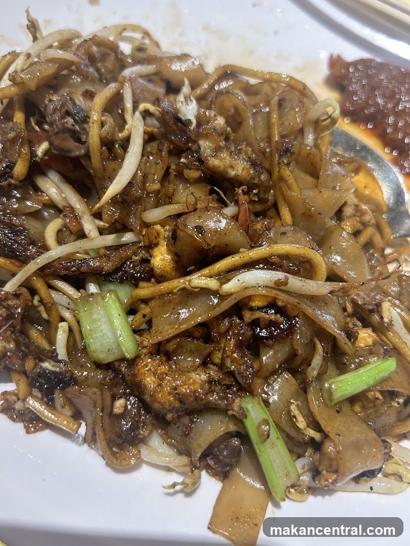 Close-up of Stir-Fried Noodles