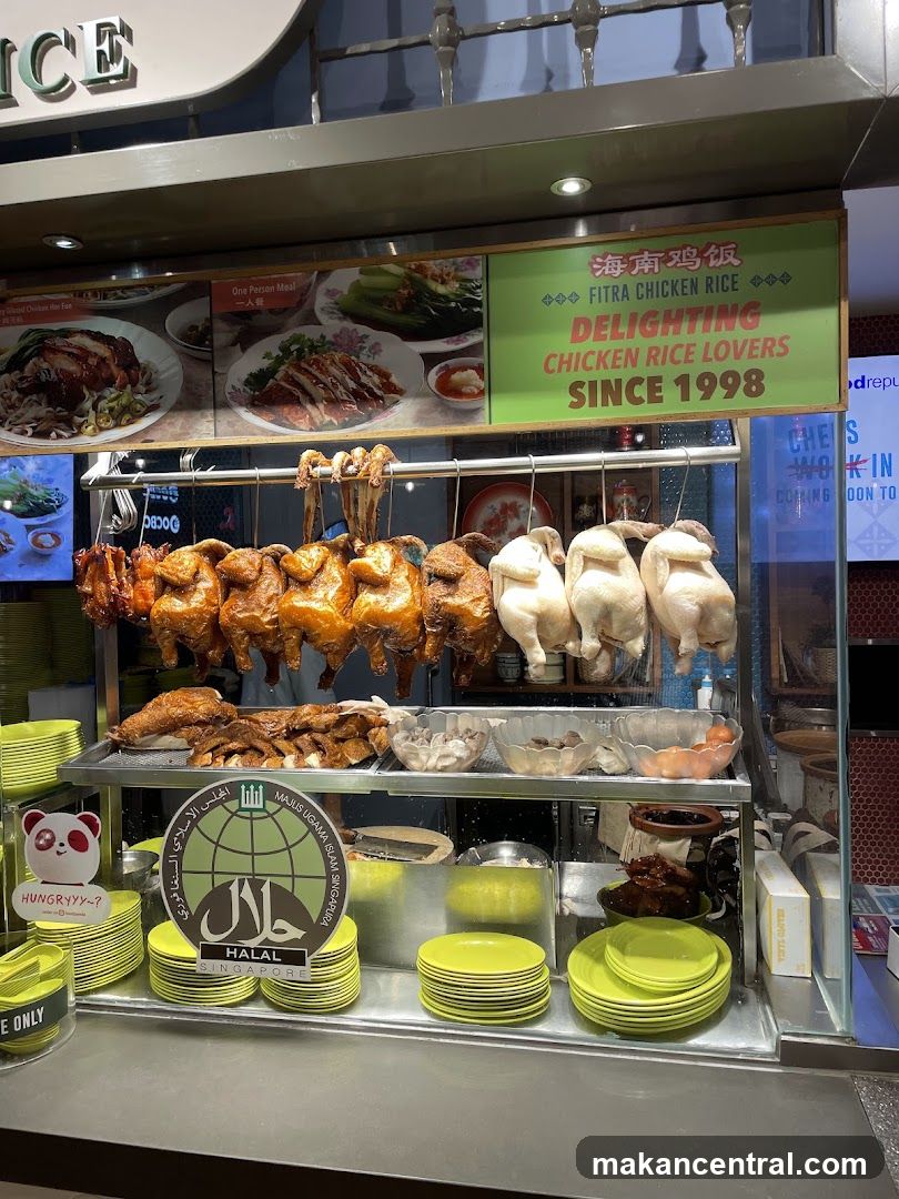 Fitra Chicken Rice stall