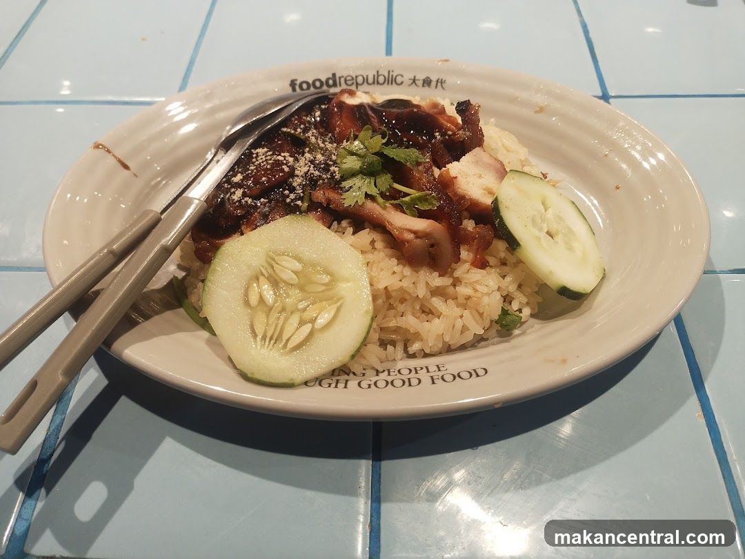 Food served at Food Republic