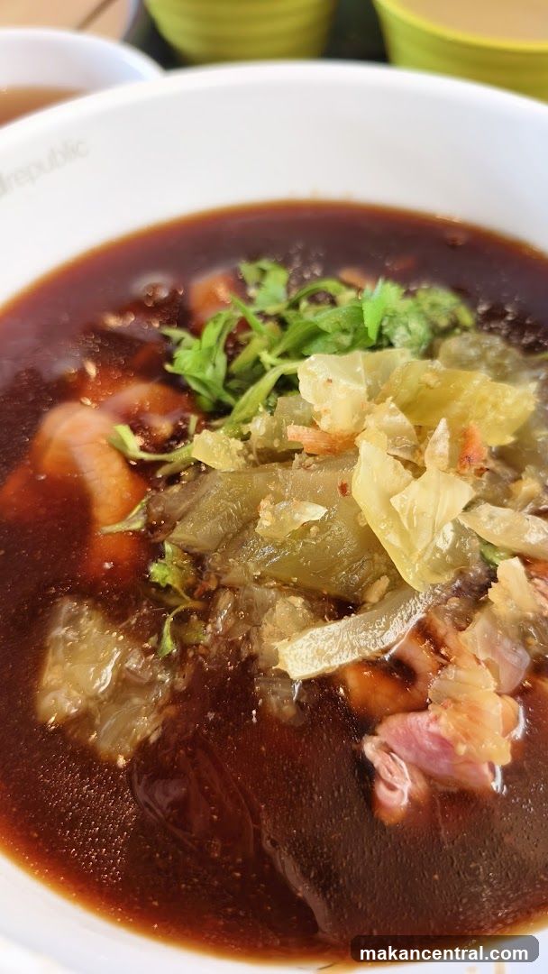 Close-up of a bowl of soup