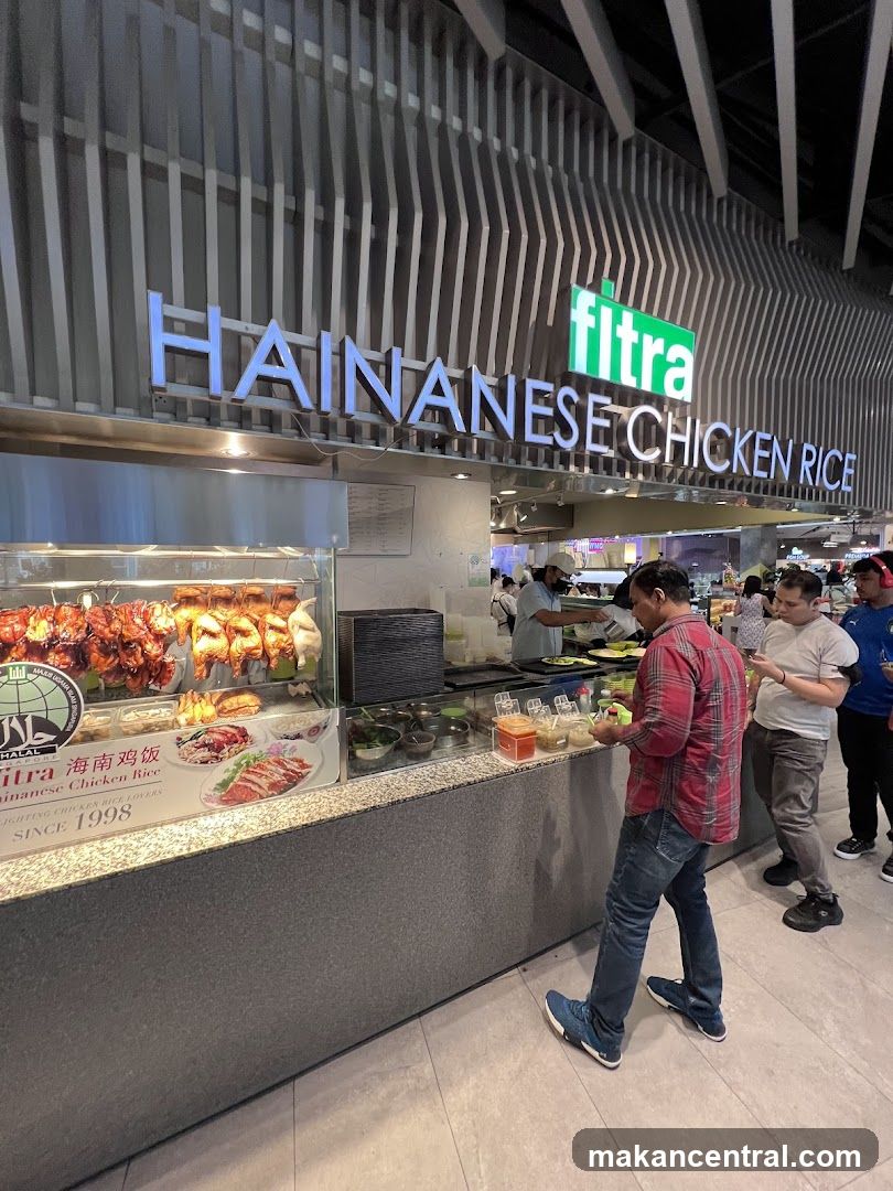Hainanese Chicken Rice Shop Interior