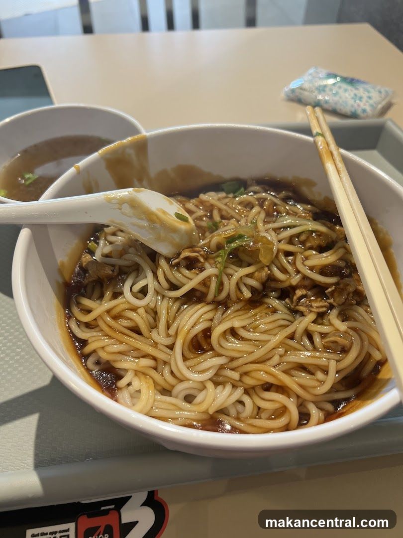 Noodle Bowl at Food Counter