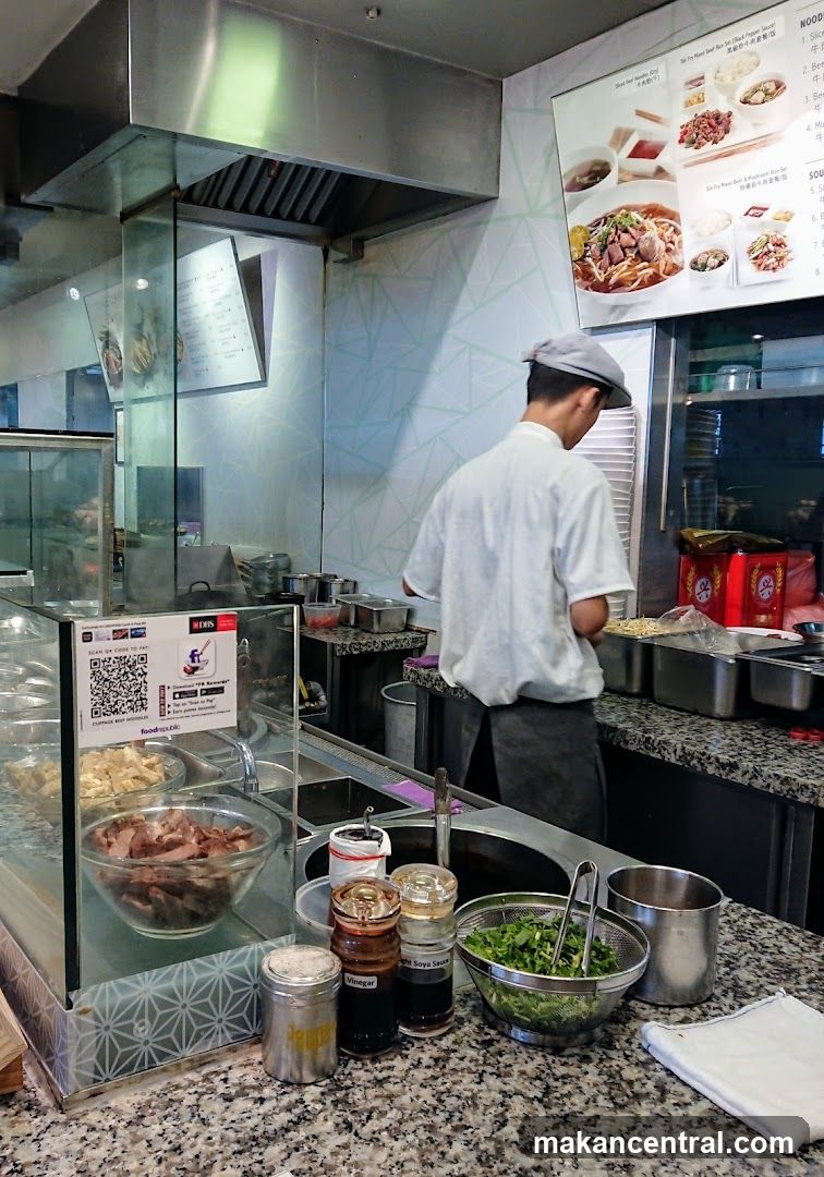 Restaurant kitchen interior