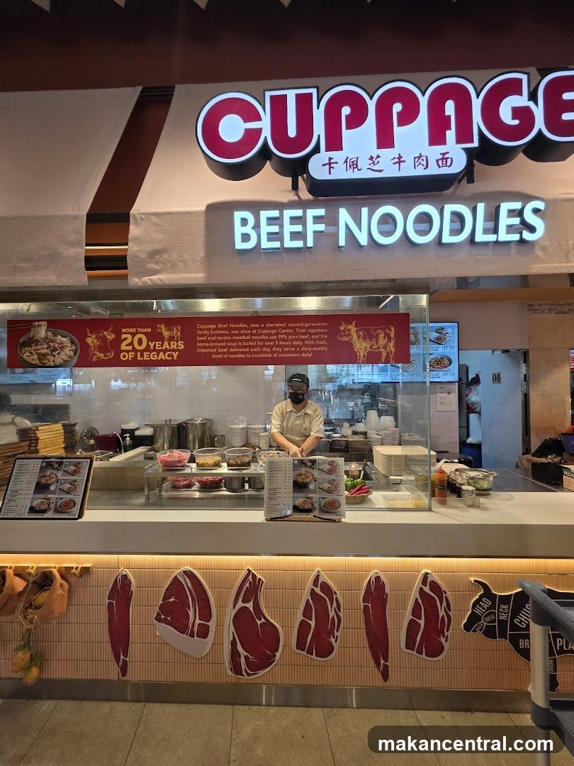 CUPPAGE Beef Noodles Shop Front