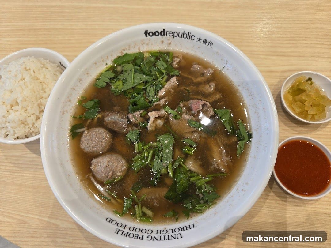 Food Republic meal