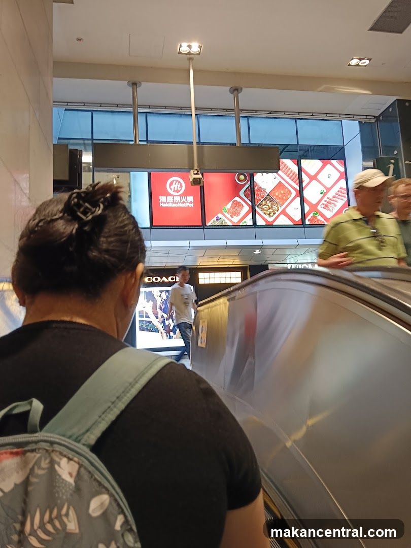 Escalator Interior View