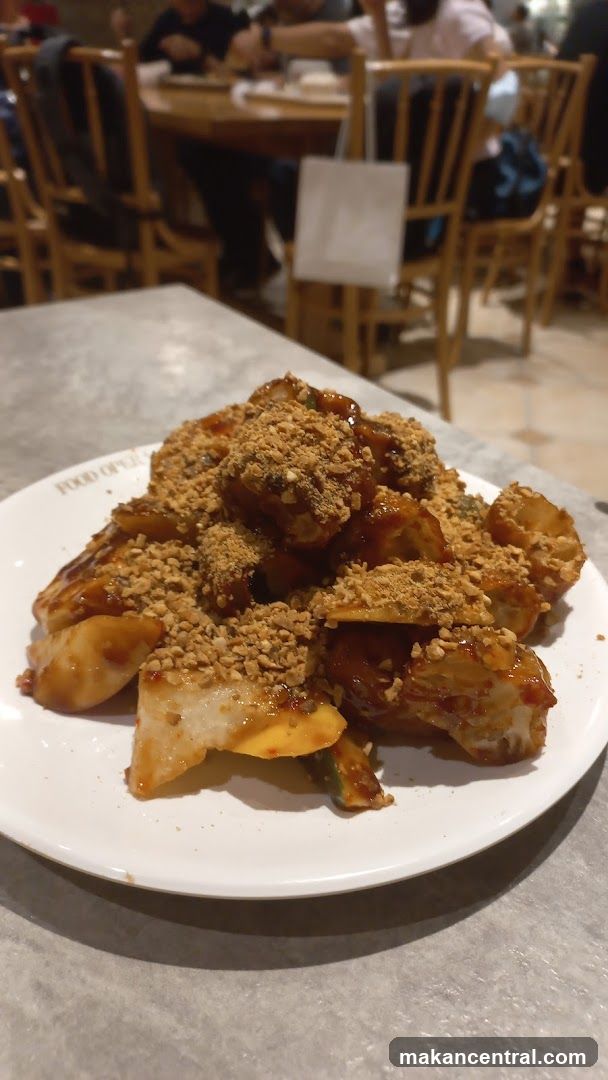Food Plate in Restaurant Interior