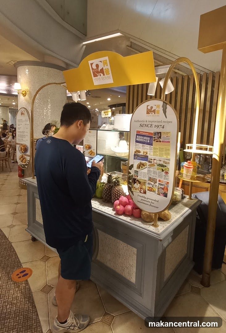 Customer at Food Stall