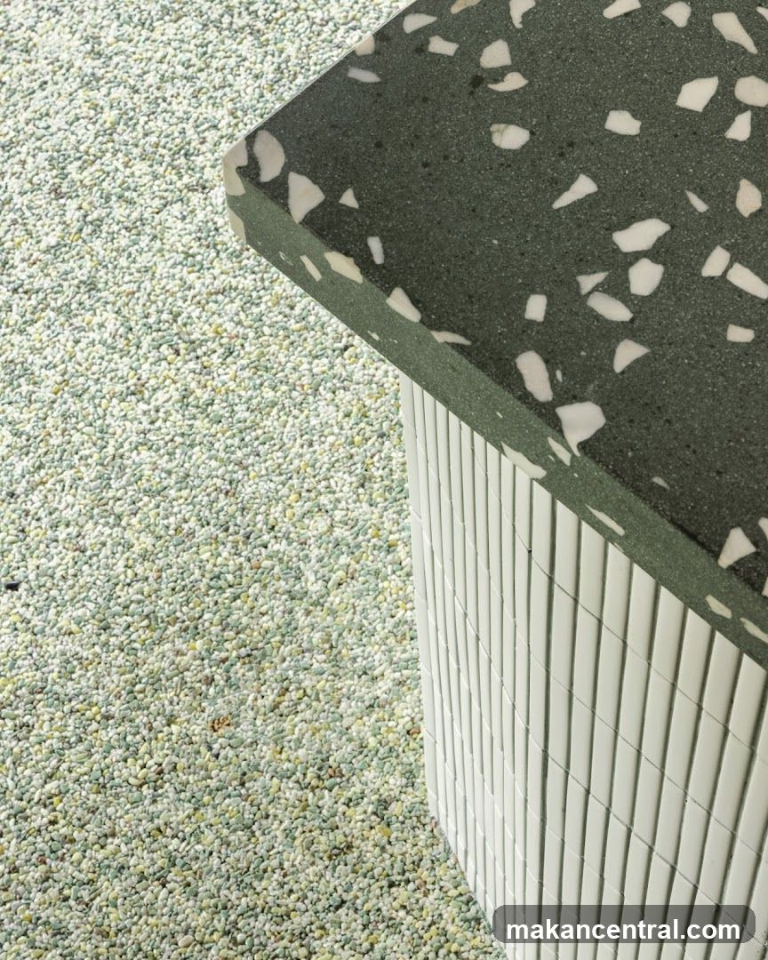 Terrazzo and Tile Surface Detail