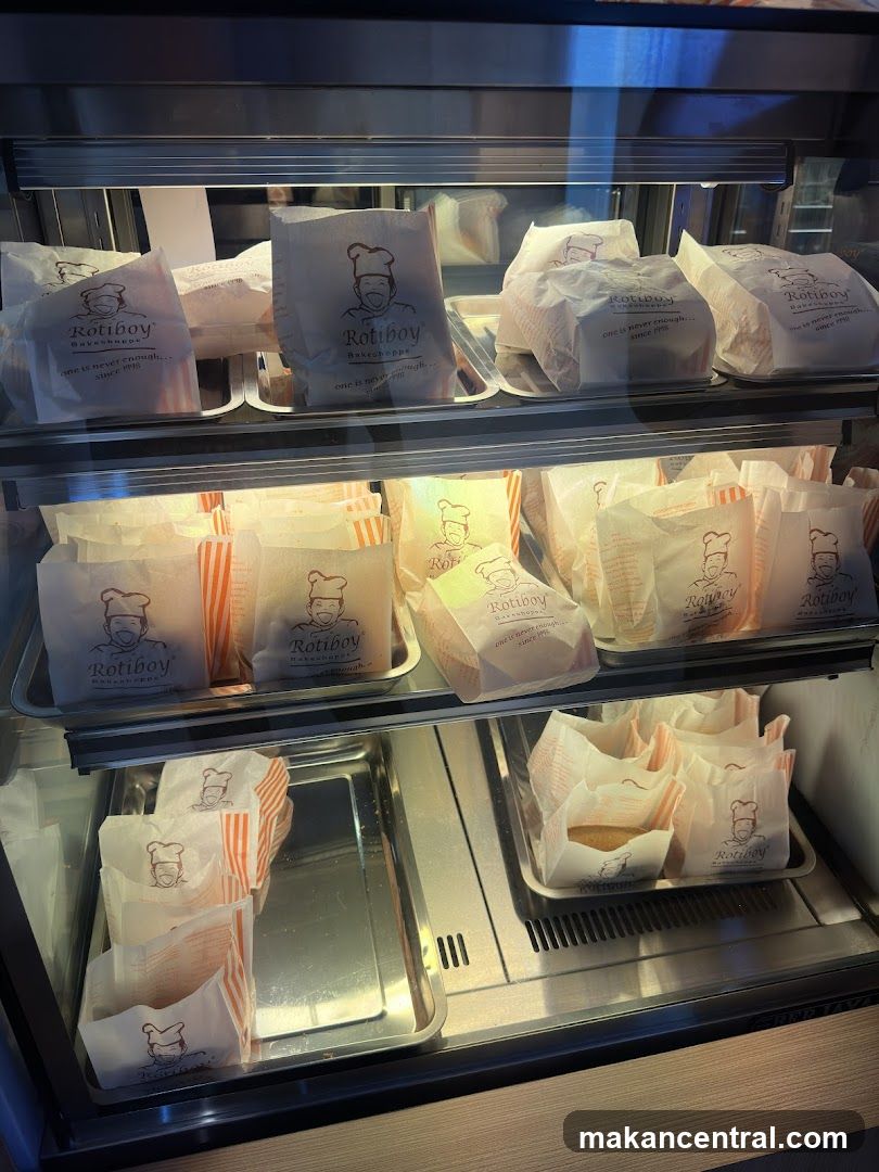 Rotiboy Bakeshop Display Case