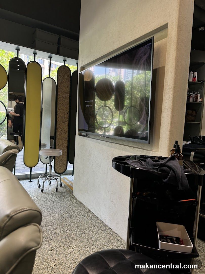 Interior of a salon