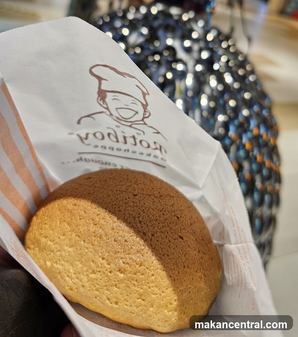 Baked Good in Paper Wrapper