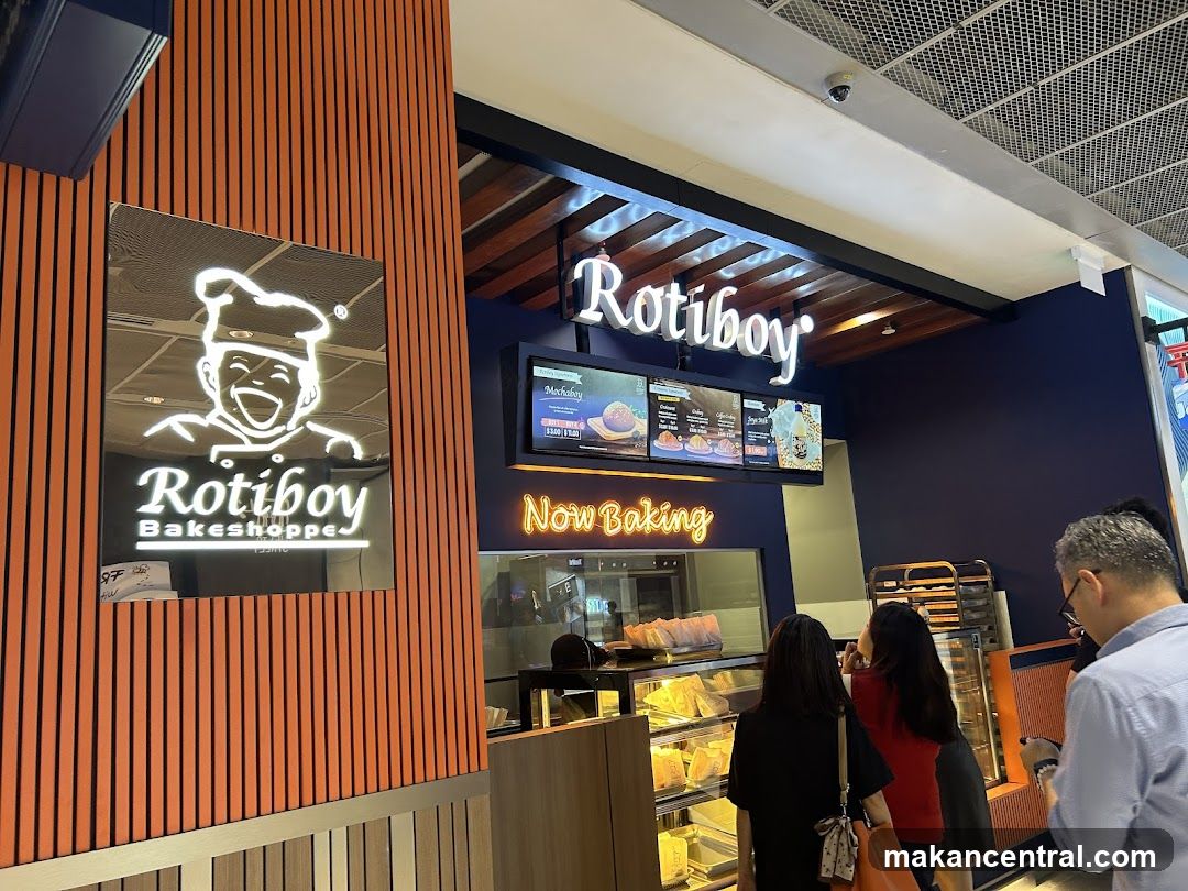 Rotiboy Bakeshoppe storefront interior
