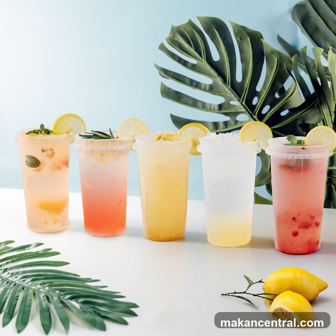 Tropical Drink Display